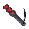 Deliver punishment in a sexy way with heart-shaped markings on your lover’s juicy booty. This mild leather paddle is fabulous if you’re just starting out on pain play, and even if you’re a pro. Well-made and sturdy, it’s an ultimate Dom tool. Deliver punishment in a sexy way with heart-shaped markings on your lover’s juicy booty. This mild leather paddle is fabulous if you’re just starting out on pain play, and even if you’re a pro. Well-made and sturdy, it’s an ultimate Dom tool.