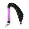 Make it a lesson to remember with this vegan friendly flogger featuring the satin handle and faux leather fronds. Make it a lesson to remember with this vegan friendly flogger featuring the satin handle and faux leather fronds.