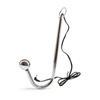 New sensations are ready to adorn your lust, with this massive J-shaped anal hook with spheric head and a cheeky electro shocker for a full submissive scenario. New sensations are ready to adorn your lust, with this massive J-shaped anal hook with spheric head and a cheeky electro shocker for a full submissive scenario.
