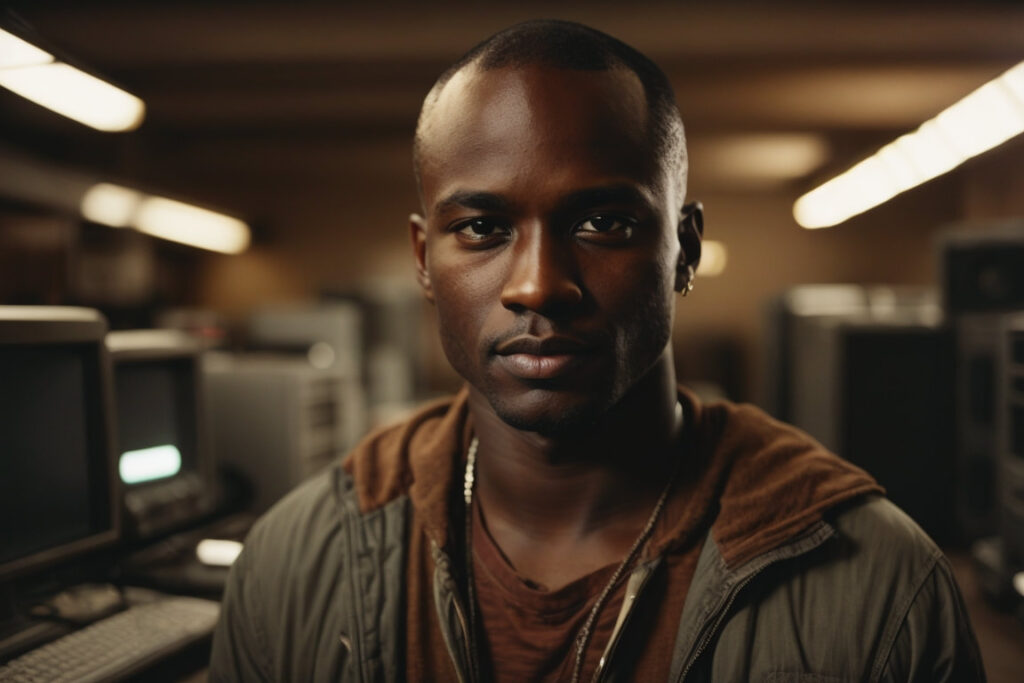A professional headshot image from Bunnyholez featuring an edited portrait of Josh Brown.